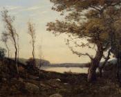 Landscape with Lake - 亨利·约瑟夫·哈尔皮涅斯